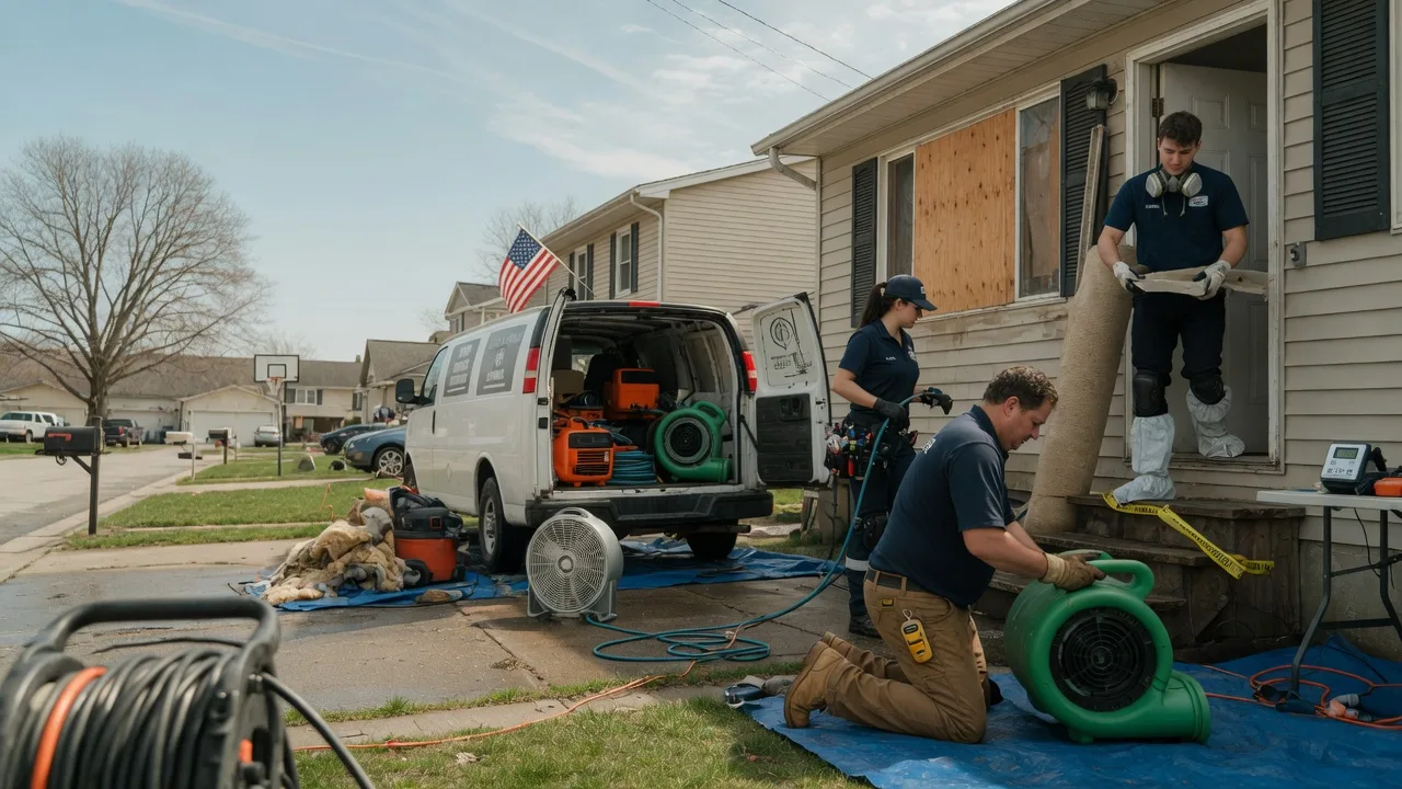 Water Damage Restoration in Odessa, WA near me